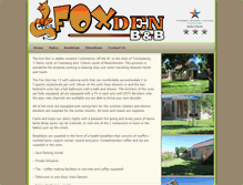 Tablet Screenshot of foxden.co.za